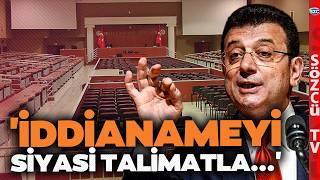 Ekrem İmamoğlu'ndan Tarihi Çapraz Sorgu Konuşması! Siyaset Sallanır! 'Siyasi Talimatla...'