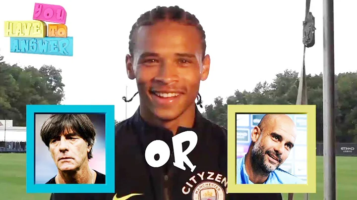 Leroy Sane plays 'You Have To Answer' | Premier Le...