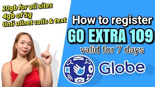 HOW TO REGISTER GO EXTRA 109 ON GLOBE | Riencyll Cabile