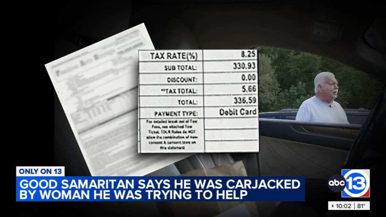 Good Samaritan says he was set up for robbery by woman he was trying to ...