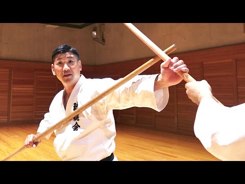 Weapon technique! Block like a violin! Ryukyukobudo, Iha Mitsutada