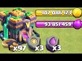 Je suis enfin max sur clash of clans 