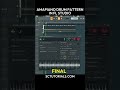 How to make Amapiano drum pattern in FL Studio #flstudio #musicproducer #amapiano