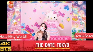 [4kHDR] Kid Date - Hello Kitty World - Sanrio Puroland