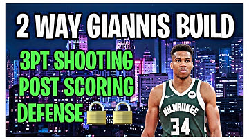 ONE OF A KIND GIANNIS BUILD NBA 2K22 NEXT GEN