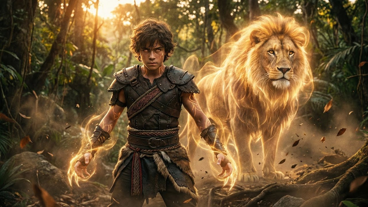 A boy who became a superhero after a lion bite... Now he is the king of the jungle