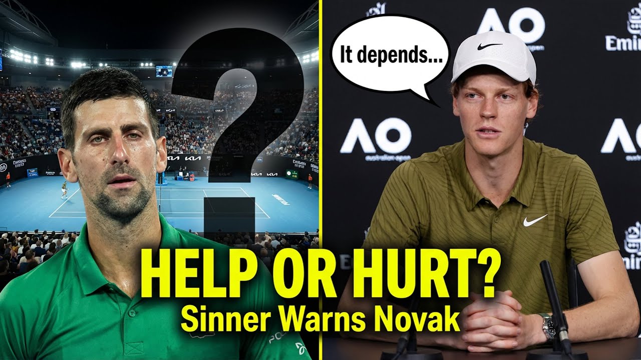 Djokovic Gets a Free Pass… But Sinner Says It Might Backfire