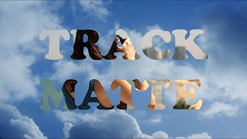 [애프터이펙트] 2023 버전의 트렉매트 사용법 / How to use New Track Matte in After Effects 2023