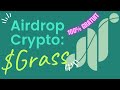 Airdrop crypto  grass