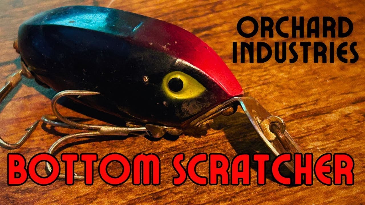 Rare Orchard Industries - Bottom Scratcher Lure - Fishing a 70+ Year Old  Lure