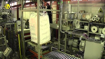 Semi-Automatic Big Bag Filling Machine 4-loops FIBC mod. FORTIS Atex compliant