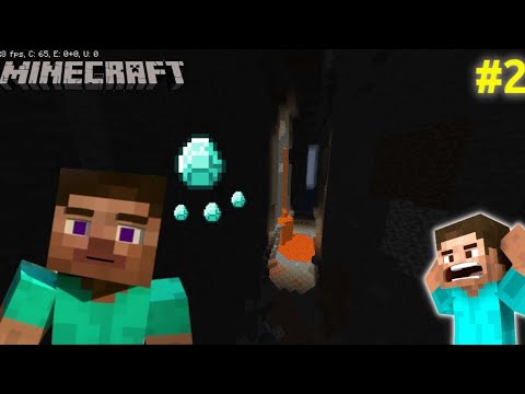 CAN I FIND DIAMONDS IN SECRET CAVES | MINECRAFT GAMEPLAY #2 - YouTube