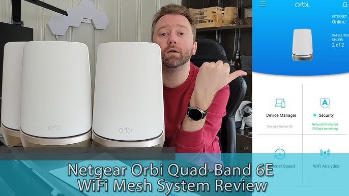 NETGEAR Orbi WiFi 6E REVIEW, Home Setup Tour