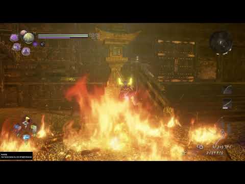 仁王２ 火属性無効 飛びダメ軽減80 Youtube