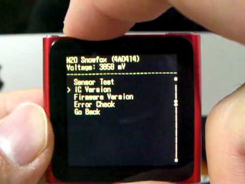 第6世代ipod Nanoの裏モードを試す Youtube