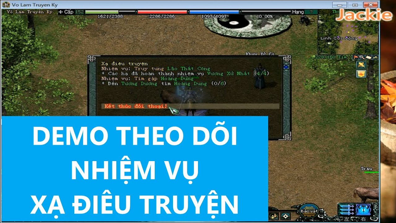 Demo Theo dõi Nhiệm vụ | Chuỗi Nhiệm vụ Xạ Điêu Tam Bộ khúc