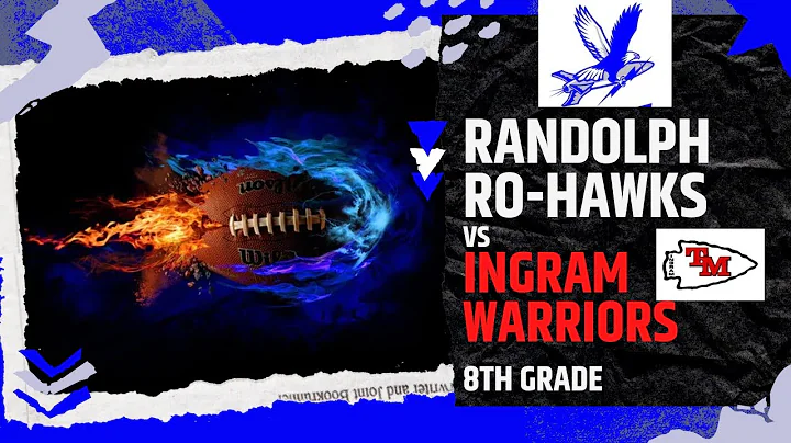 Randolph 8th Grade Football vs Ingram