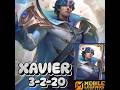 XAVIER SOLO BRAWL 20 ASSISTS #mobilelegends #brawl #xavier