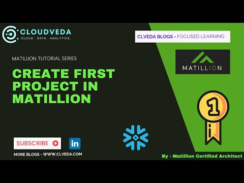 Create Your First Project in Matillion