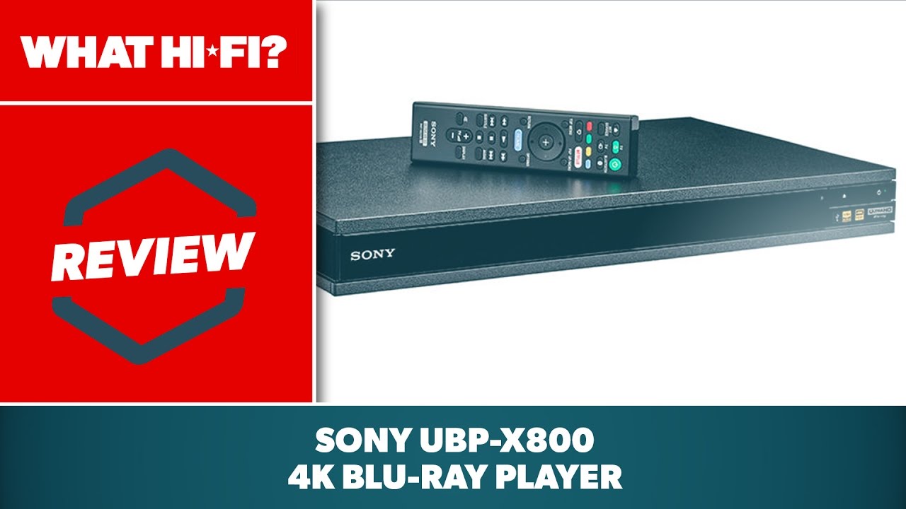 Sony UBP-X800/B 4K Ultra HD Blu-ray Disc Player for sale online