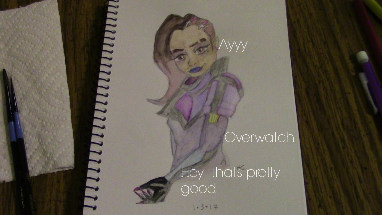 Sombra I Overwatch Fan Art