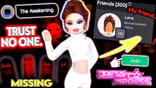 I Became FRIENDS With Lana from DRESS TO IMPRESS & It Was SCARY... | ROBLOX