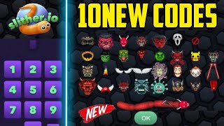 Slither.io 10 NEW SECRET CODES - Slither io VIP DEVIL RELEASE (INVISIBLE  NINJA) 