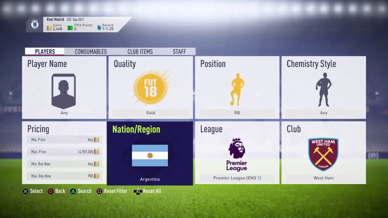 Fifa 18 Sniping Challenge