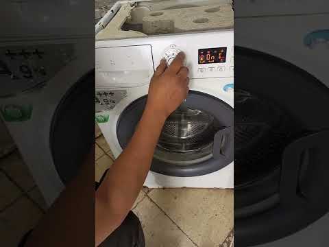 تست مود غسالة اريستون