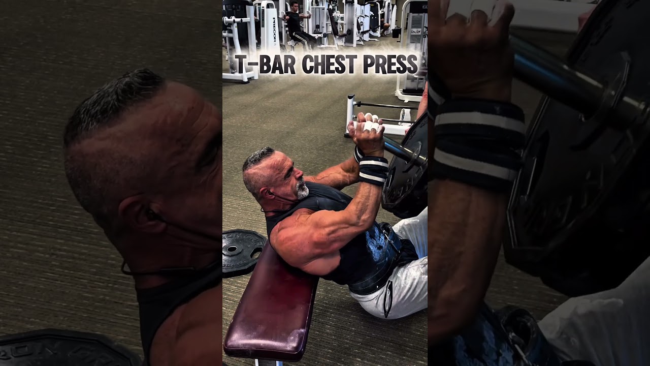 PROBLEM FIXED T-BAR CHEST PRESS #workout #muscle #motivation #workouttips #exercise