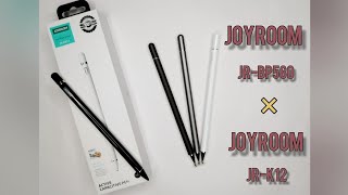 أيهما الأفضل؟ شرح الاختلاف بين القلمين joyroom JR-BP560×joyroom JR-K12و مواصفاتهم|هل يشحن القلمين؟ 😍