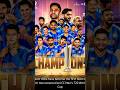 India win T20 world cup final # 2026 (India-255 &amp; NL-159)