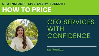 How to Price CFO Services with Confidence