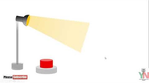 Lamp Glowing Animation through an On & Off Switches  in power point #PowerPoint