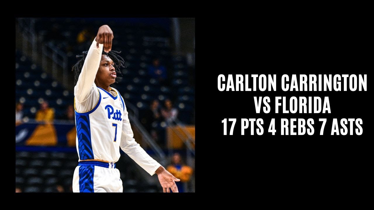 Carlton Carrington vs Florida (14 PTS 4 REBS 7 ASTS) 11/22/23