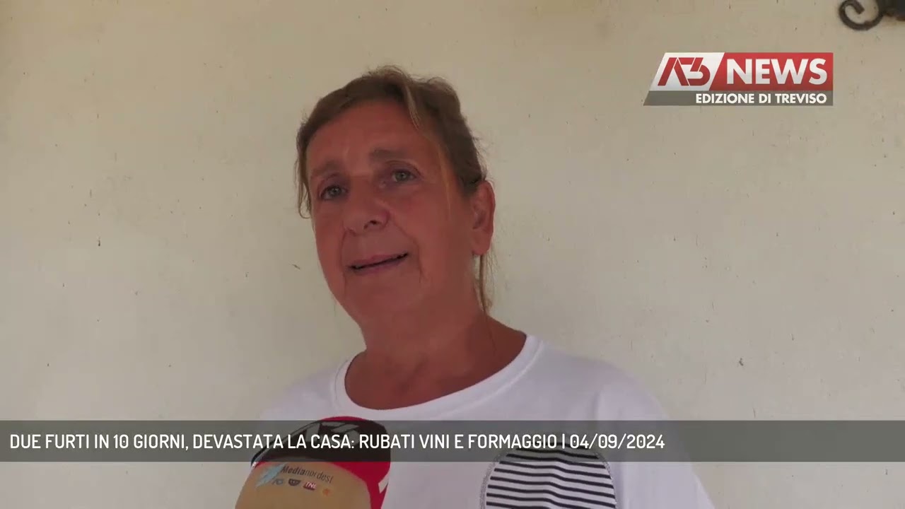 DUE FURTI IN 10 GIORNI, DEVASTATA LA CASA: RUBATI VINI E FORMAGGIO | 04/09/2024