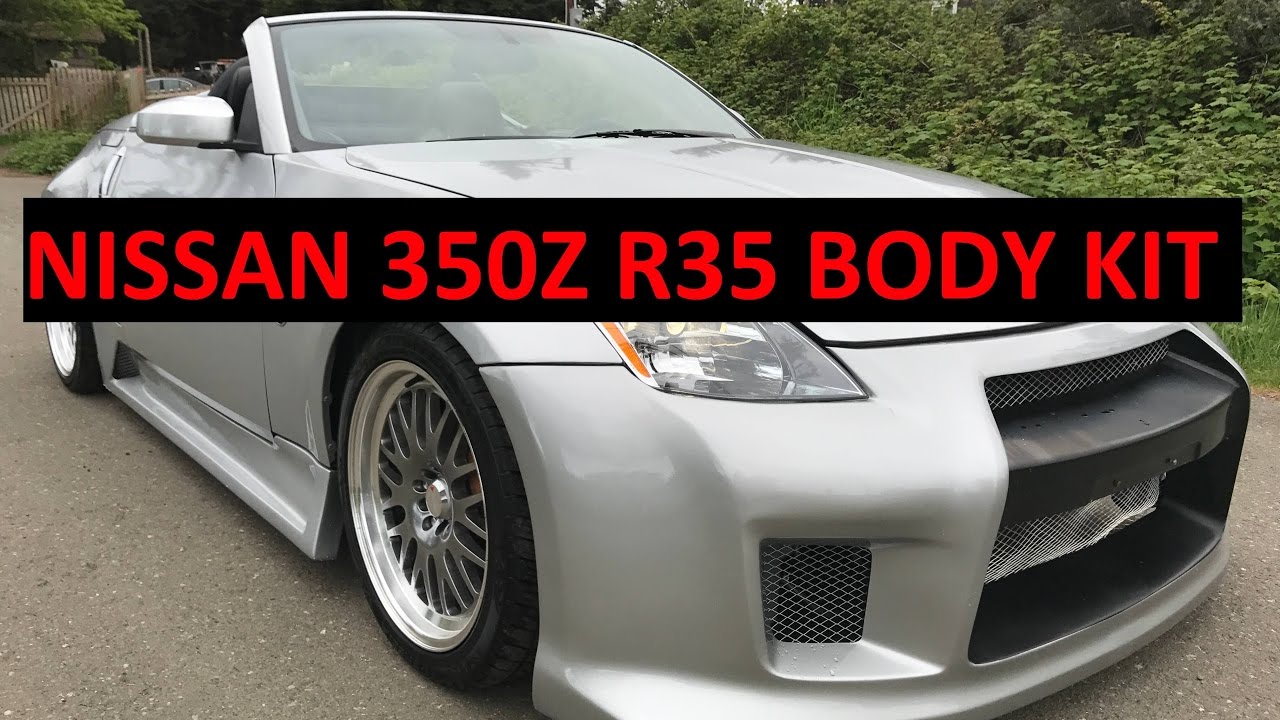 2005 Nissan 350z Walk Around GTR R35 Body kit 18 ... 2005 Nissan 350z Walk Around GTR R35 Body kit 18 ...