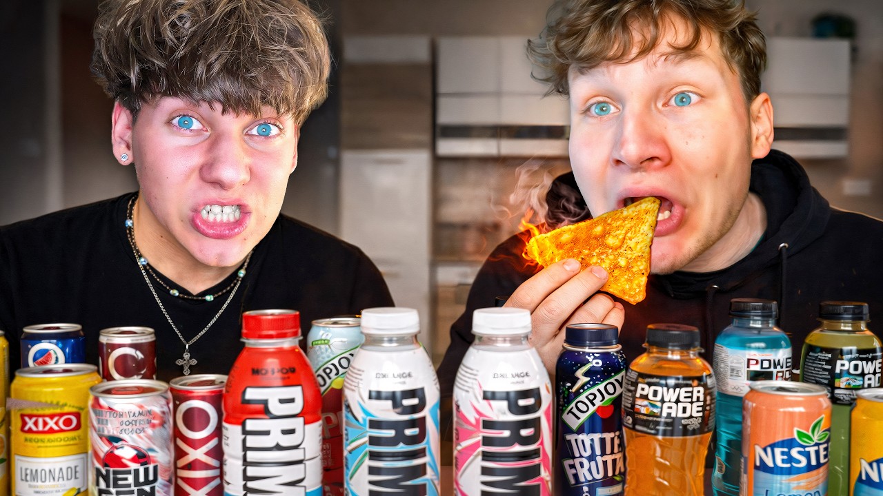 Találd Ki Az Üdítő Ízét vagy CSÍPŐSET Eszel! 🥵 (Hunter VS Noel)