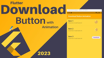 Flutter Download Button Animation | Flutter Effects Tutorial #1