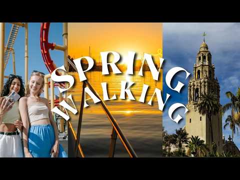 San Diego in March 🇺🇸 | Beach, Festival & Real City Life 4K