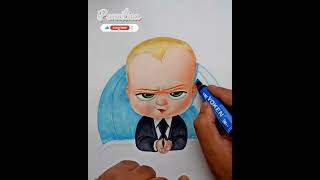 Boss Baby Movie Drawing - How To Draw Boss Baby - The Boss Baby Movie Boss Baby Movie Drawing - How To Draw Boss Baby - The Boss Baby Movie
