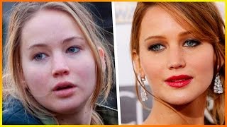 20 Celebrities Without Makeup | Jennifer Lawrence, Jeniffer Aniston, Madonna, Rihanna and more
