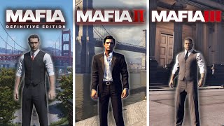 MAFIA Definitive Edition vs MAFIA 2 vs MAFIA 3 - Physics and Details Comparison
