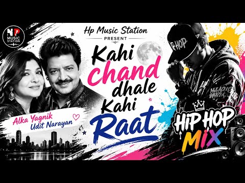 Kahi Chand Dhale Kahi Raat | Alka Yagnik Udit Narayan | 90s Bollywood Hip Hop Mix | HP Music Station
