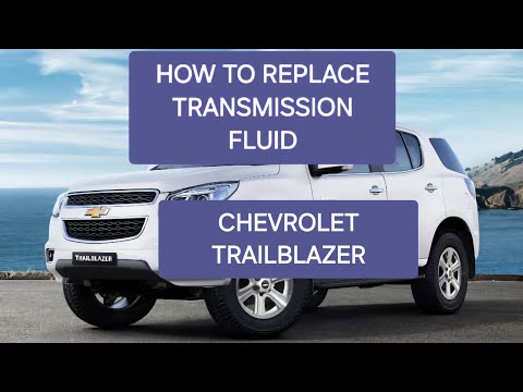 HOW TO REPLACE TRANSMISSION FLUID & FILTER OF TRAILBLAZER @kolokoygarage