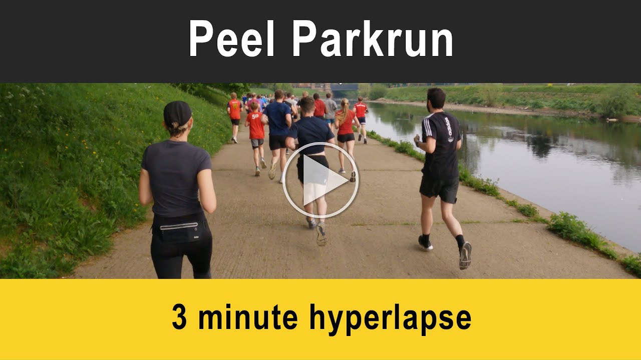 Peel Parkrun Hyperlapse - 3 mins - 26.04.25