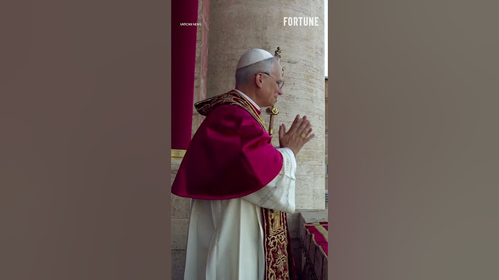 Cardinal Robert Prevost becomes the first American pope, taking the name Leo XIV #Pope #Catholic