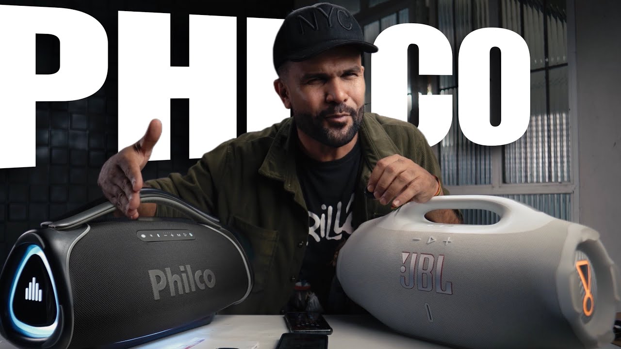 BOOMBOX PHILCO PBX01- UNBOXING & Comparativo com Boombox 4