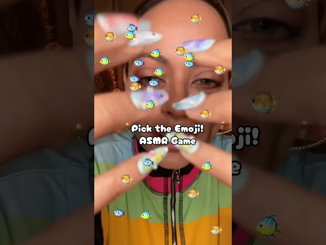 ASMR| Pick the RIGHT Emoji Challenge! VISUAL ASMR #asmr #asmrshort #asmrgame