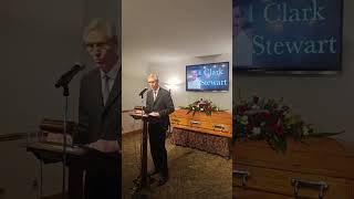 Funeral Service for the late Clark Stewart